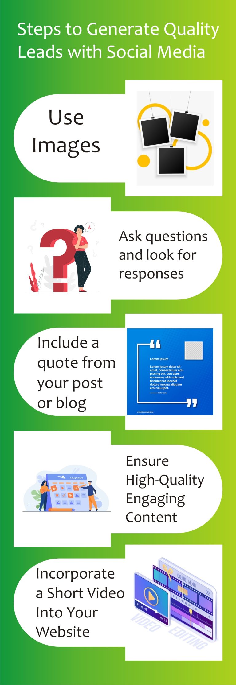 Steps to Generate Quality Leads with Social Media - Lite16 Blog